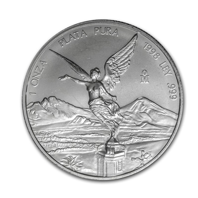 (image for) 1998 1oz Silver LIBERTAD